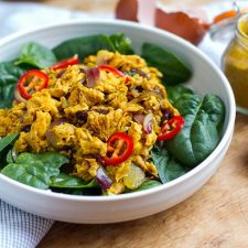 Curry Spiced Scrambled Eggs