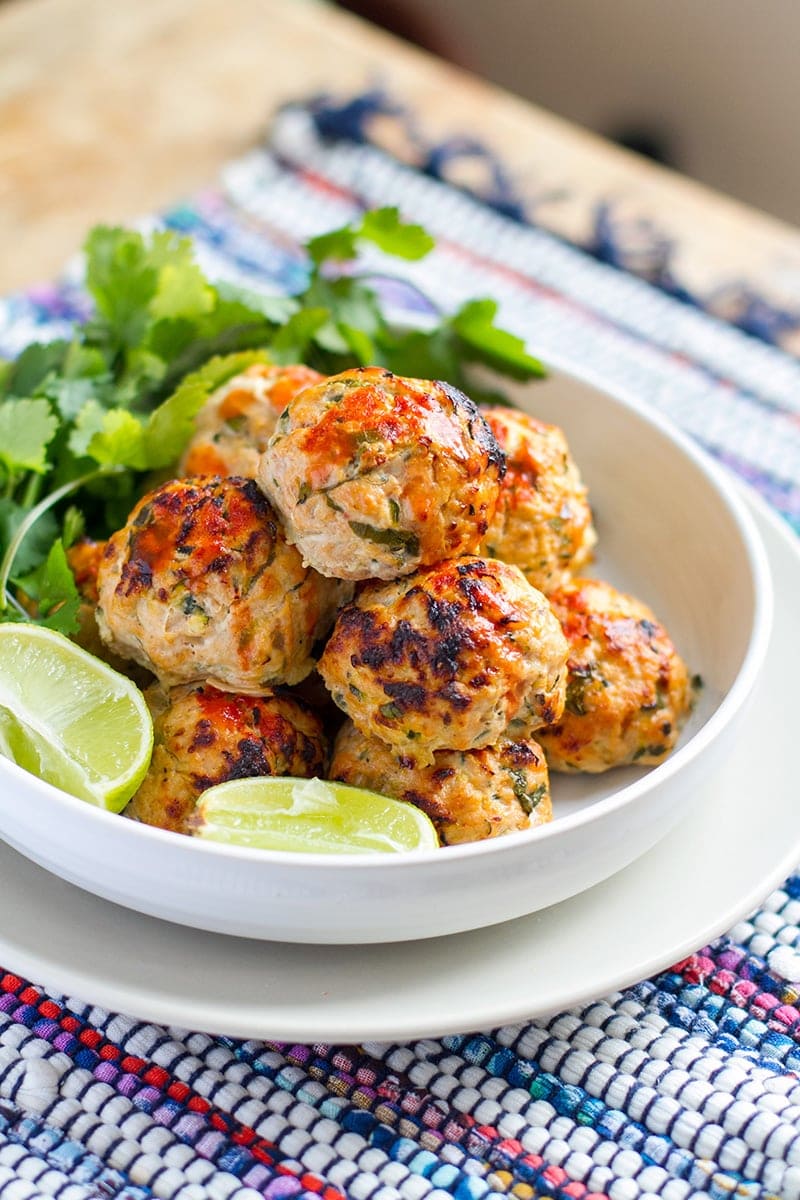 Keto Turkey Meatballs With Zucchini