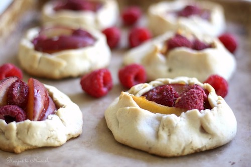 Cassava flour galettes