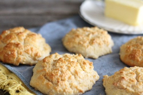 Cassava flour biscuits