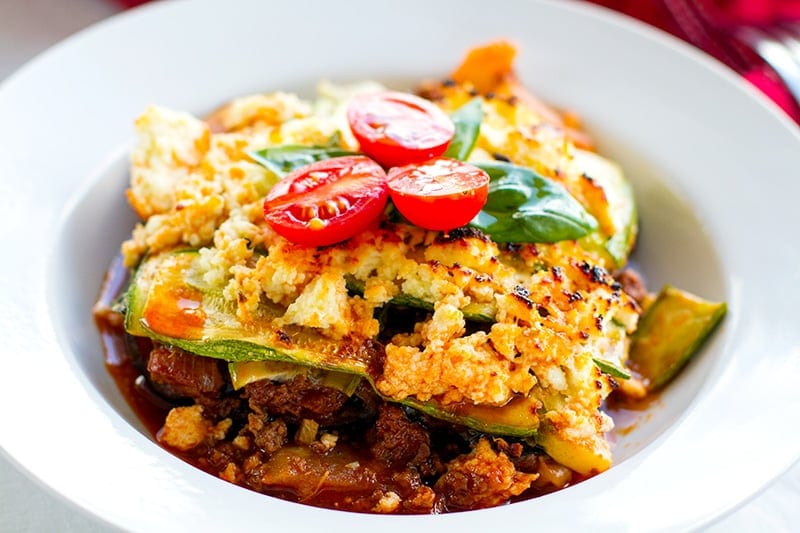 Healthy lasagna recipe