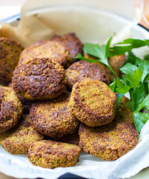 Paleo falafel recipe.