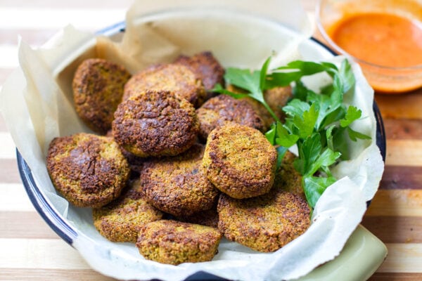 Paleo falafel recipe.