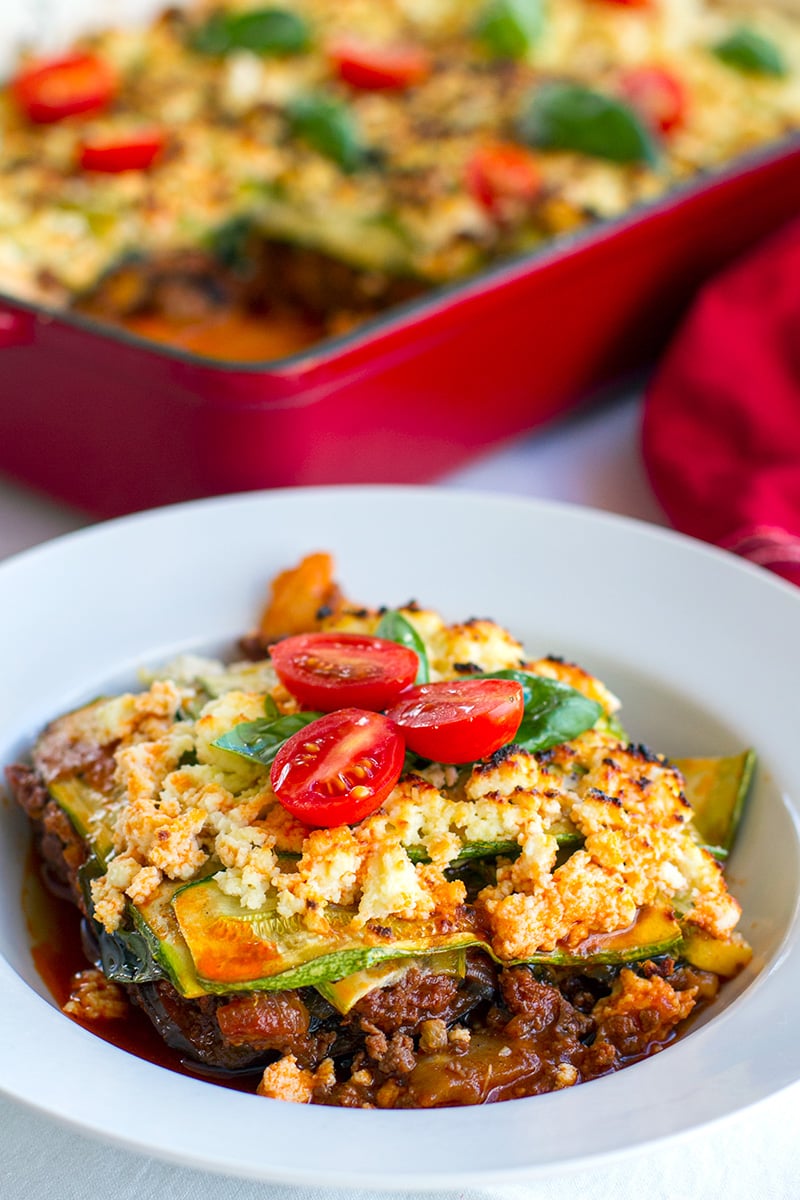 Paleo lasagna (Low-Carb, Gluten-Free, Whole30 Friendly Without Dairy)
