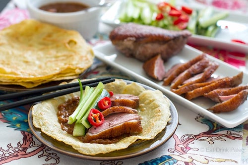 Paleo Chinese pancakes with tapioca