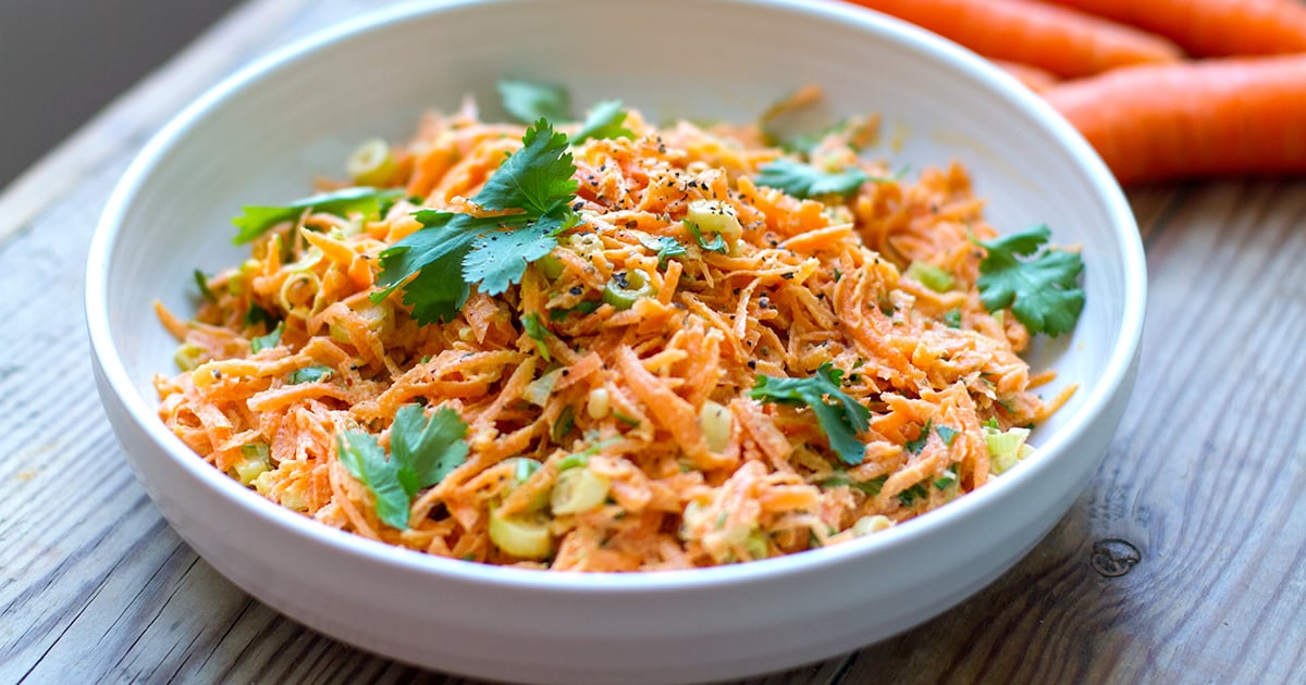 Carrot & Coriander Slaw Salad