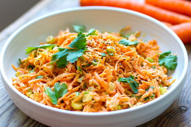 Carrot & Coriander Slaw Recipe