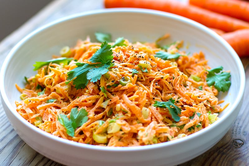 Carrot & Coriander Slaw Recipe 