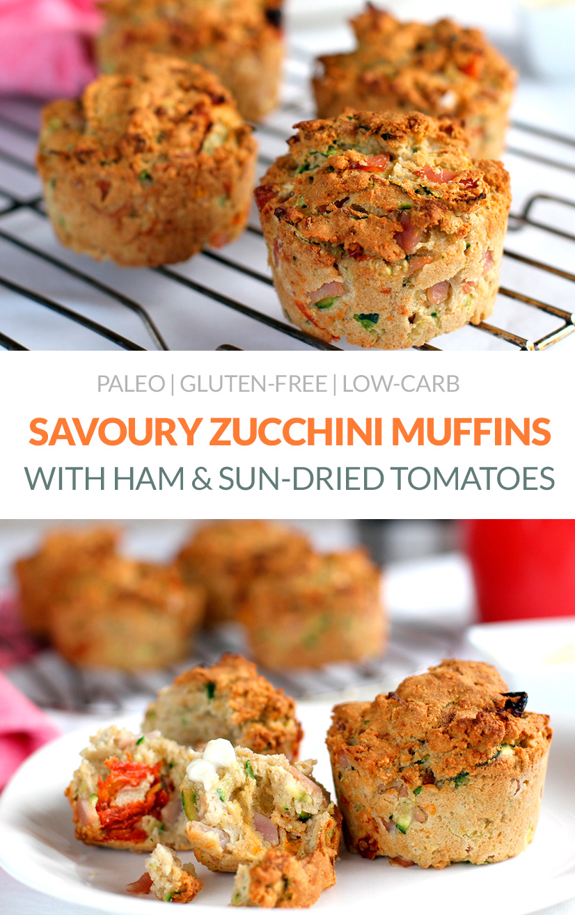 Paleo Savoury Muffins With Zucchini