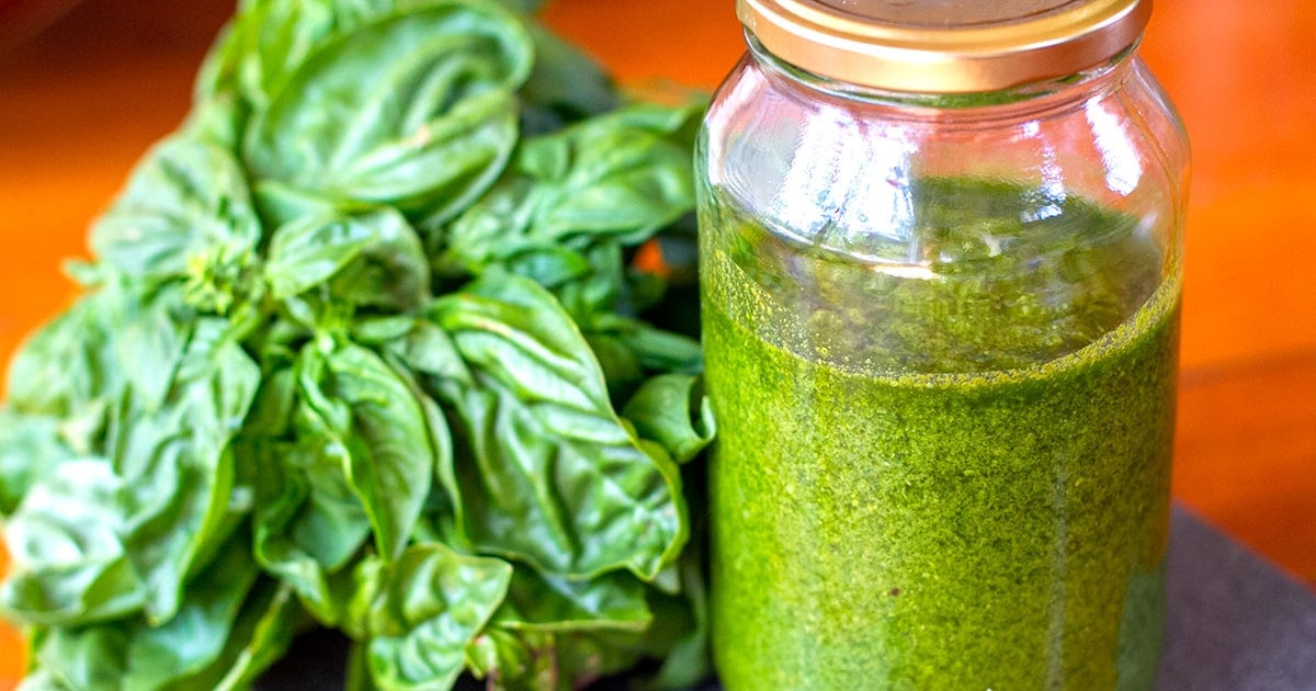 Paleo Basil Pesto (Dairy-Free)