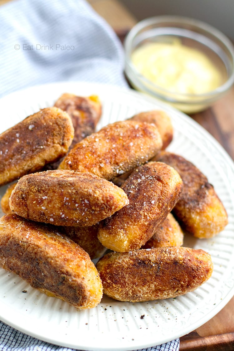 Paleo Sweet Potato Croquettes With Ham Hock