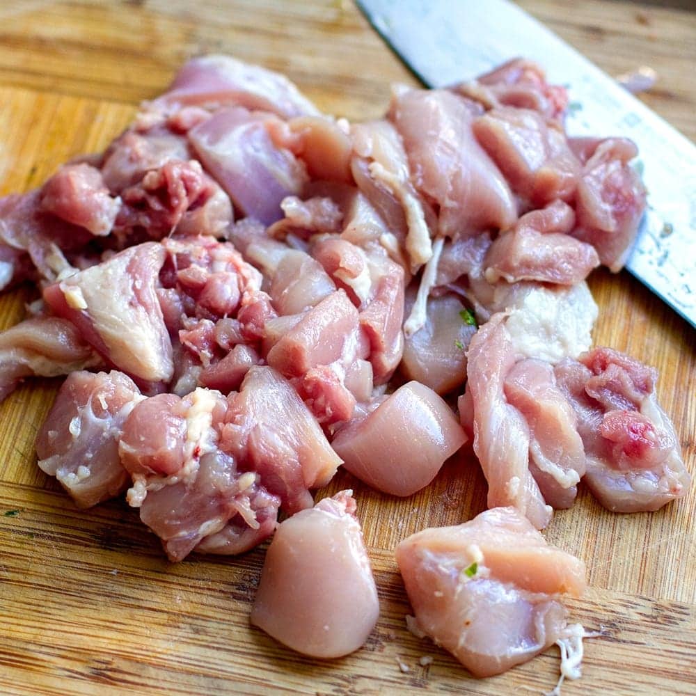 Chicken thighs for sheet pan bake