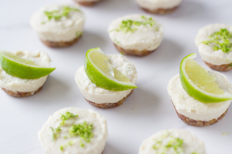 Paleo Key Lime Cheesecakes Mini