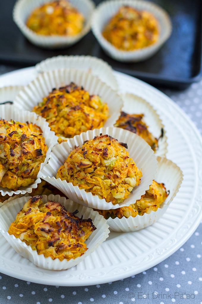 Sweet Potato & Chicken Breakfast Muffins