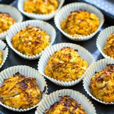 Sweet Potato Chicken Muffins