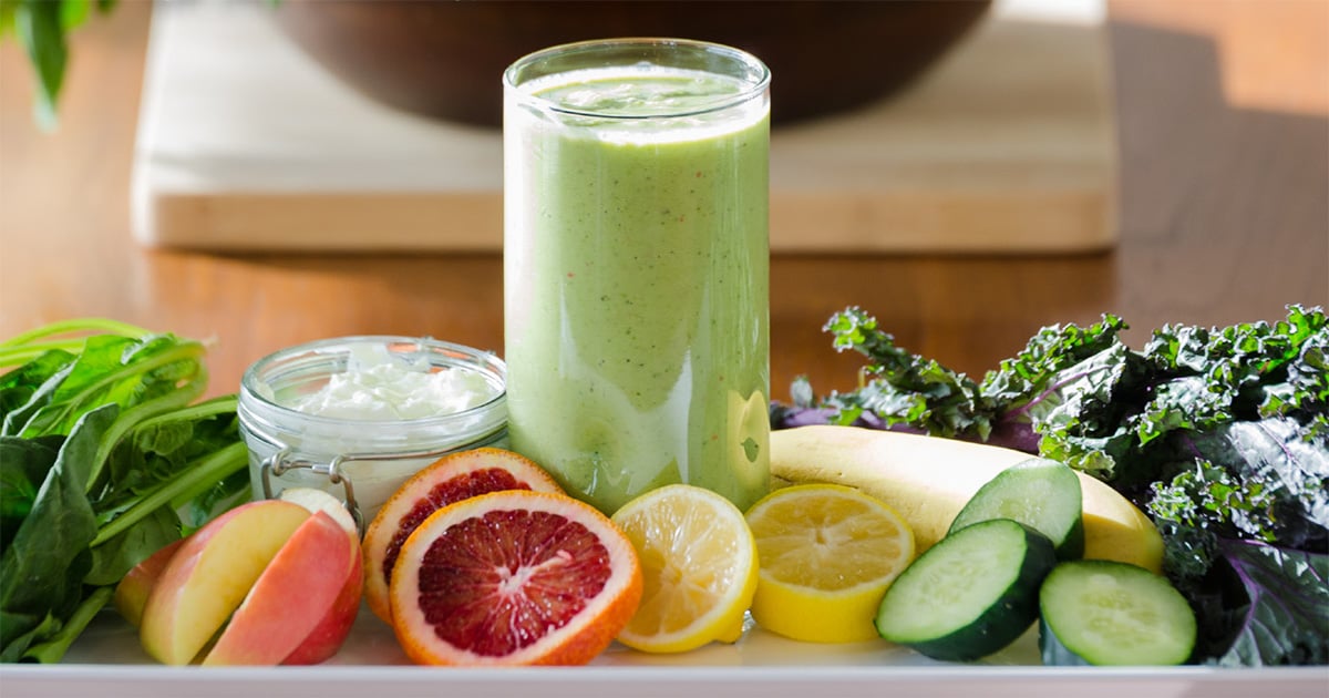 Glowing Goddess Green Detox Smoothie