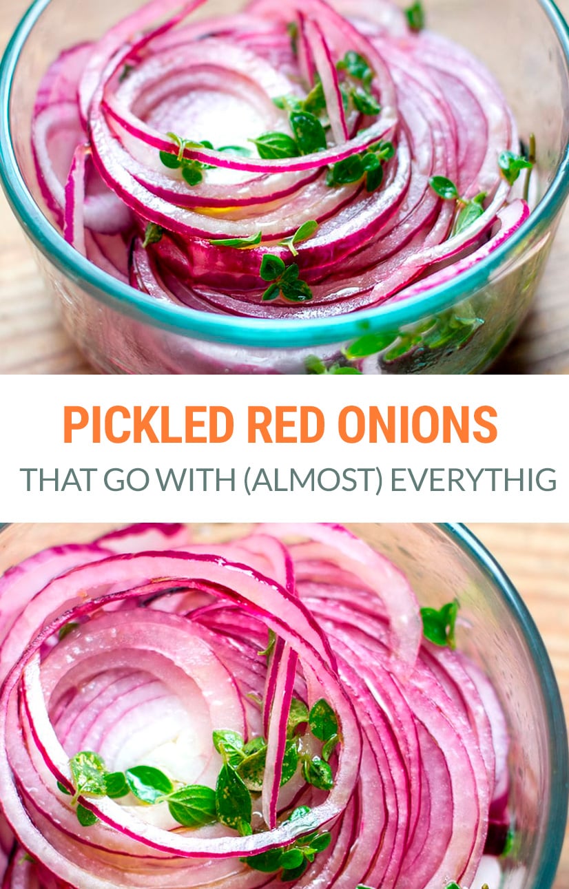 Marinated Red Onions In Red Wine Vinegar