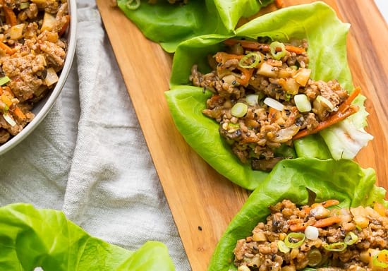 Paleo lettuce wraps