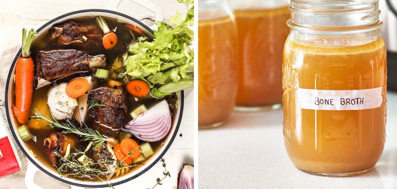 Bone broth in the Instant Pot