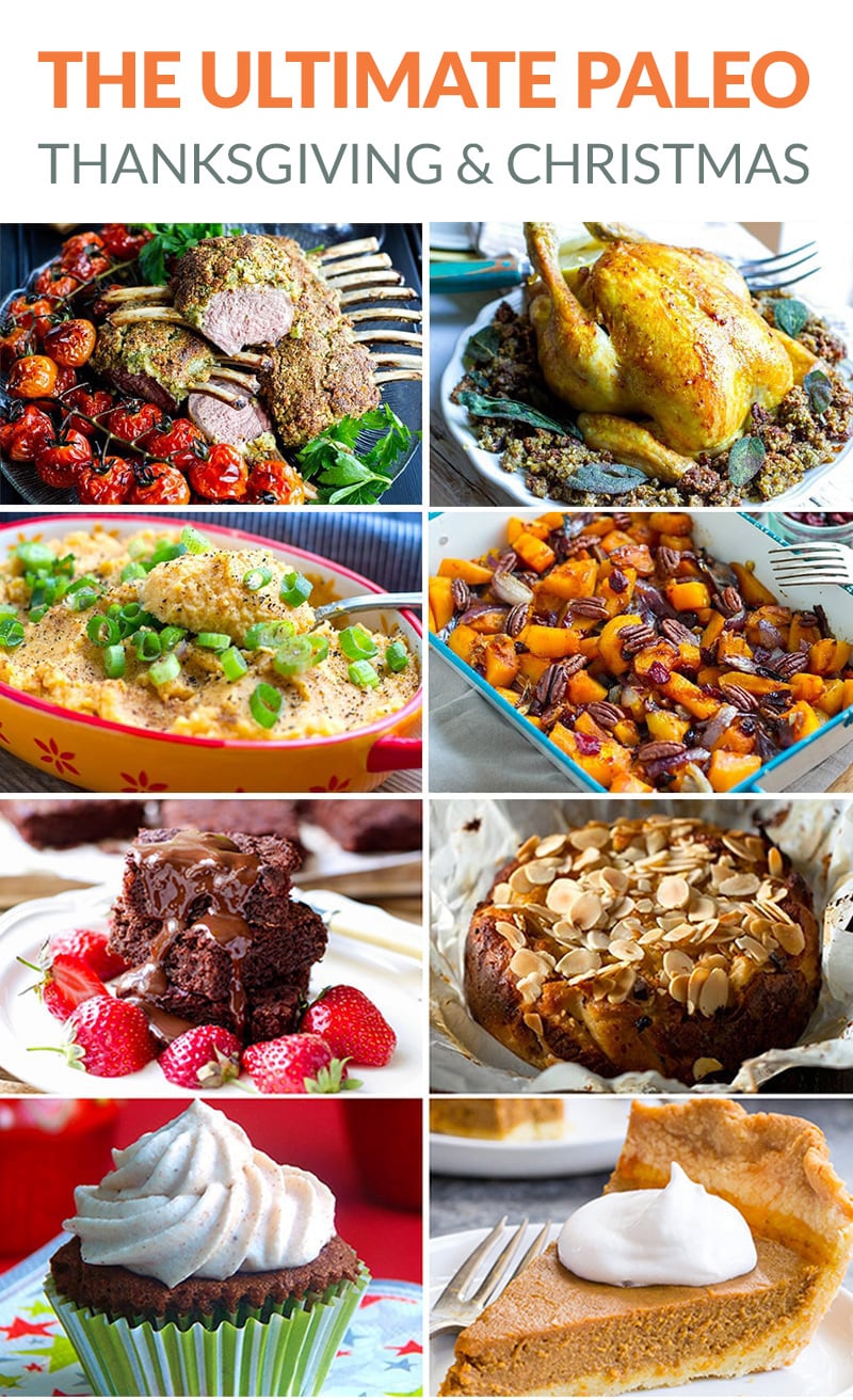 The Ultimate Paleo Thanksgiving Menu (also great for Christmas!)