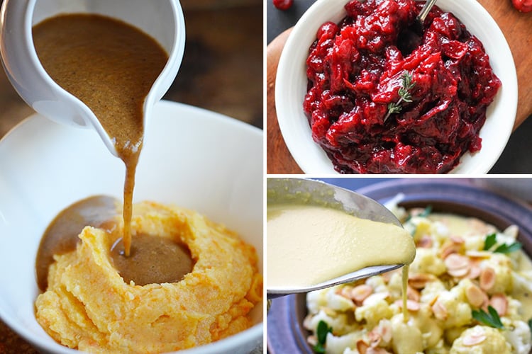 Paleo Thanksgiving Sauces & Condiments