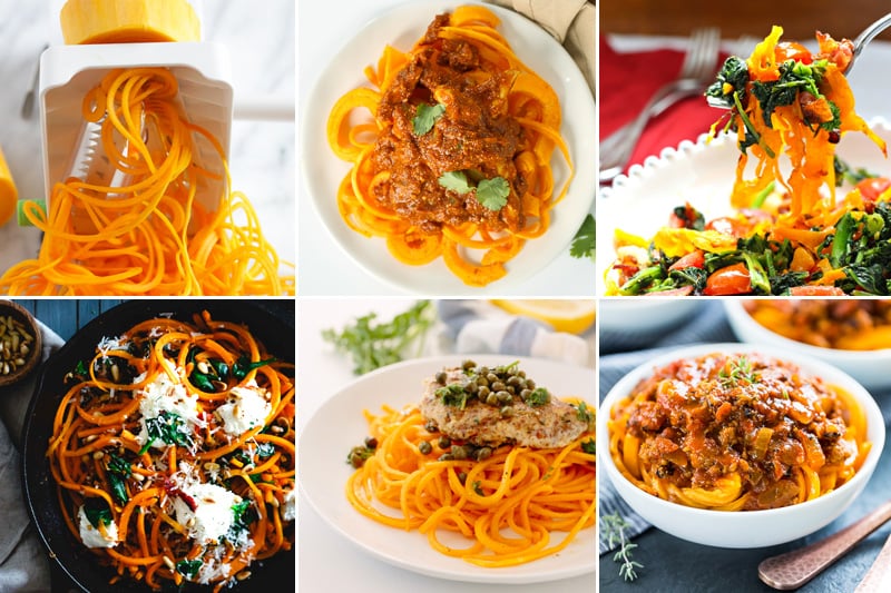 Butternut squash noodles recipes