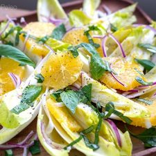 Endive Orange & Basil Salad