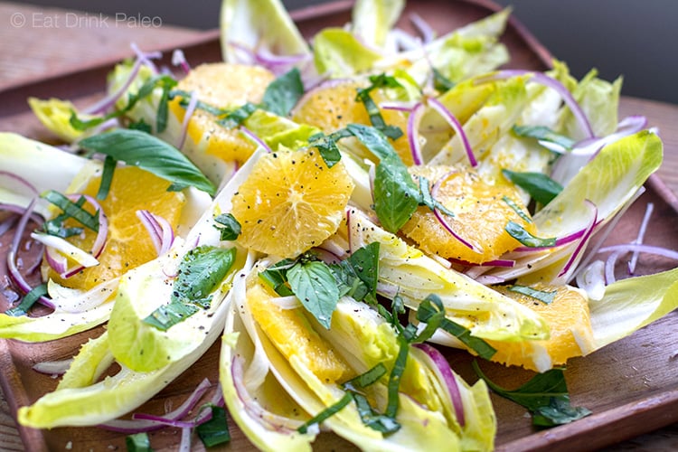 Endive Orange & Basil Salad