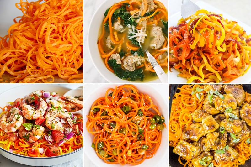 Paleo Carrot Noodle Recipes