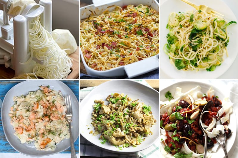 Paleo Celeriac Noodles & Pasta Recipes
