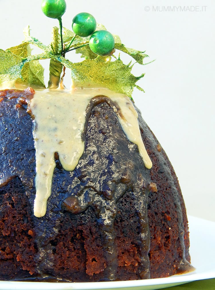 Paleo Christmas Pudding Recipe With Vanilla Custard