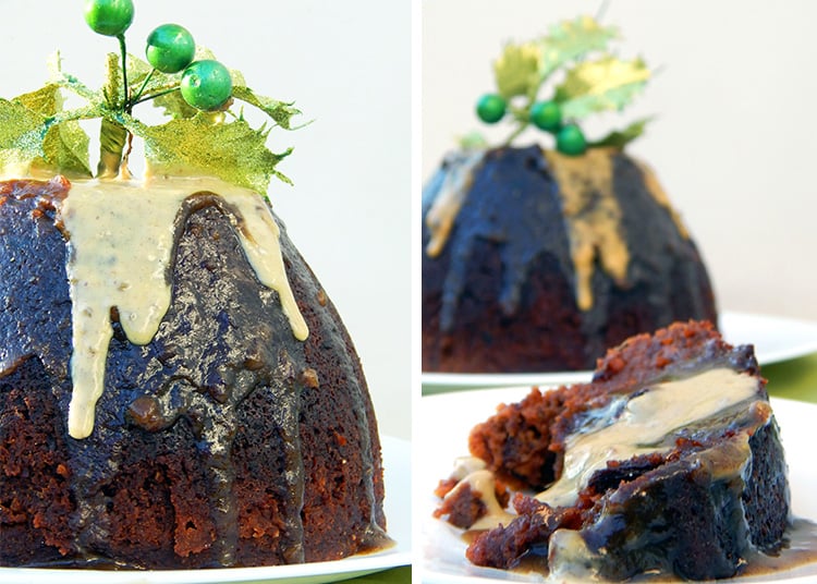 Paleo Christmas Pudding Recipe With Vanilla Custard