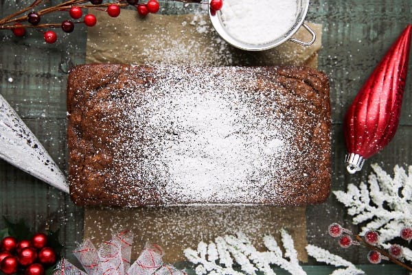 Gingerbread banana bread paleo