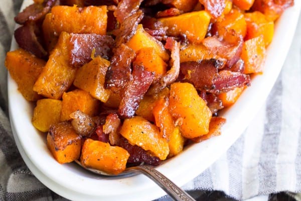 Bacon sweet potatoes