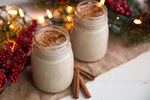 Paleo eggnog