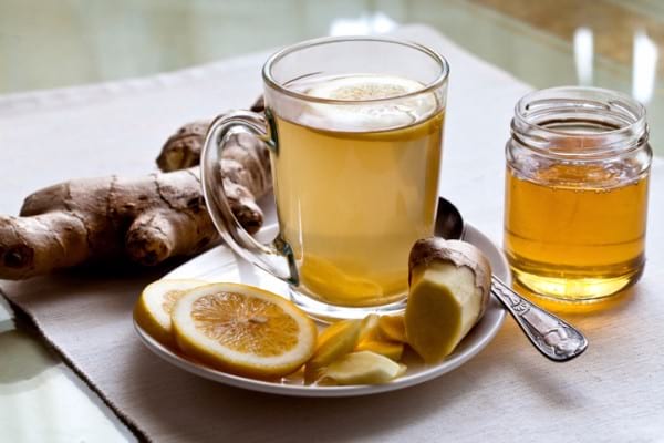 Herbal tea for stomach flu