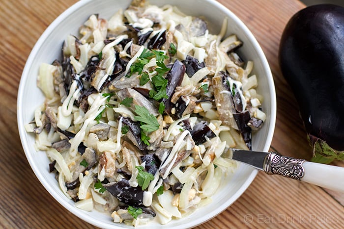 Creamy Russian Eggplant Salad