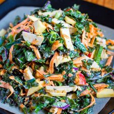 Kale Chicken & Apple Salad (Paleo, Whole30)