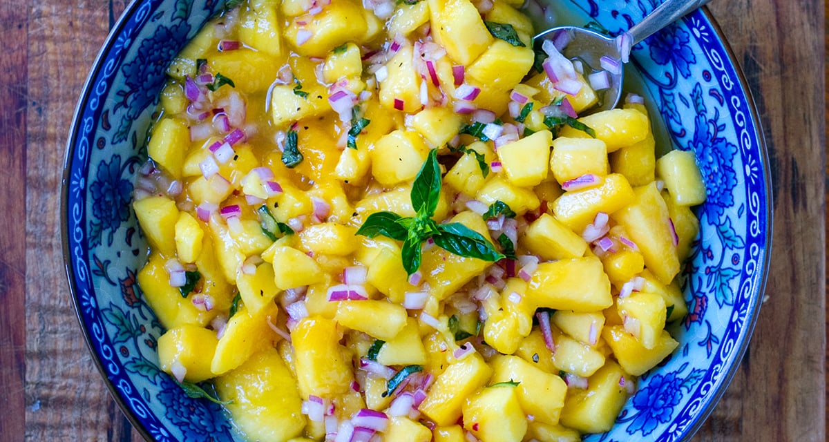 Mango Salsa For Fish Or Chicken