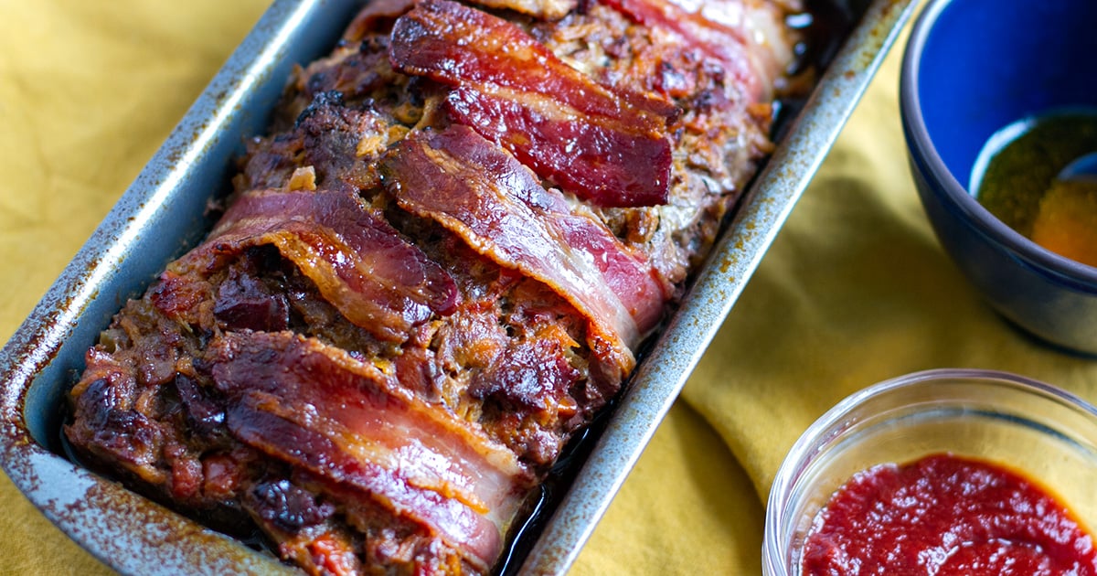 Paleo Meatloaf With Bacon