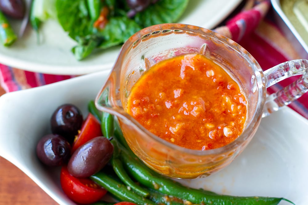 Sun-dried tomato paleo dressing