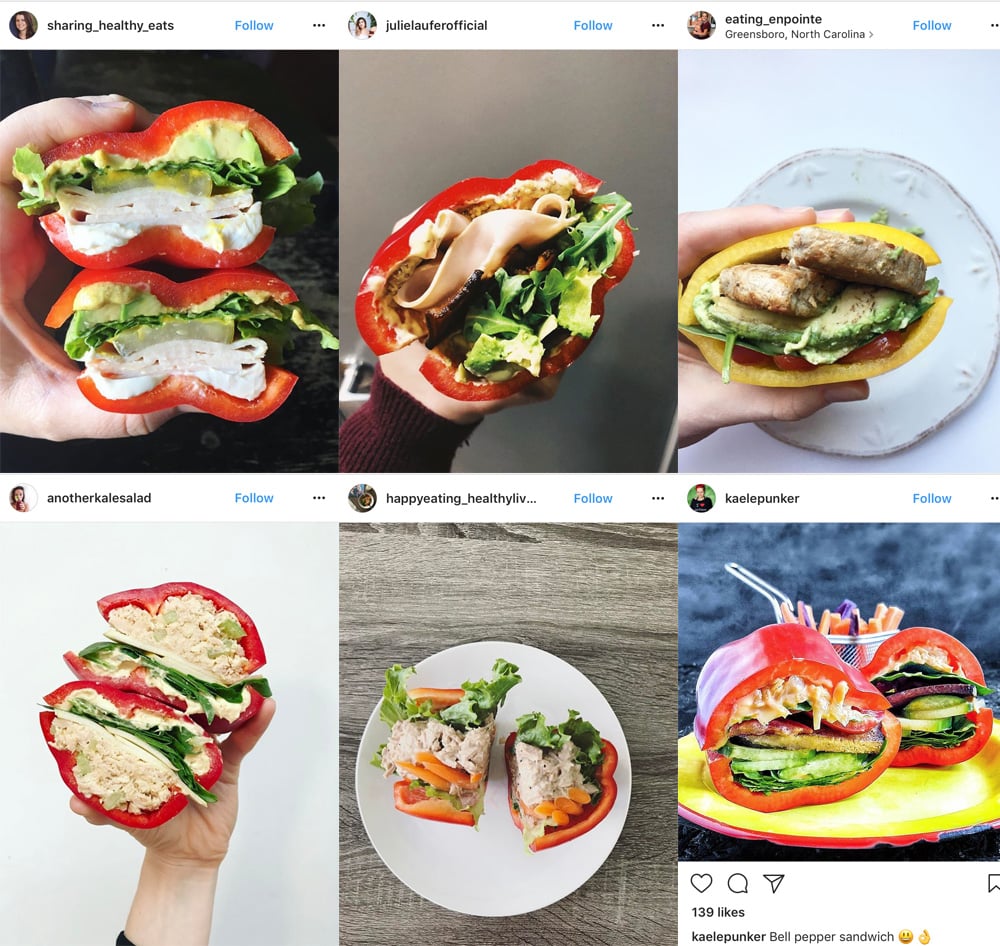 Bells Pepper Sandwiches Of Instagram