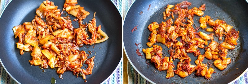 cooking-caramelised-kimchi