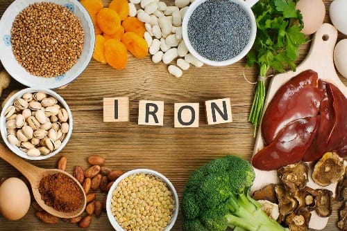 Liver health benefits - iron