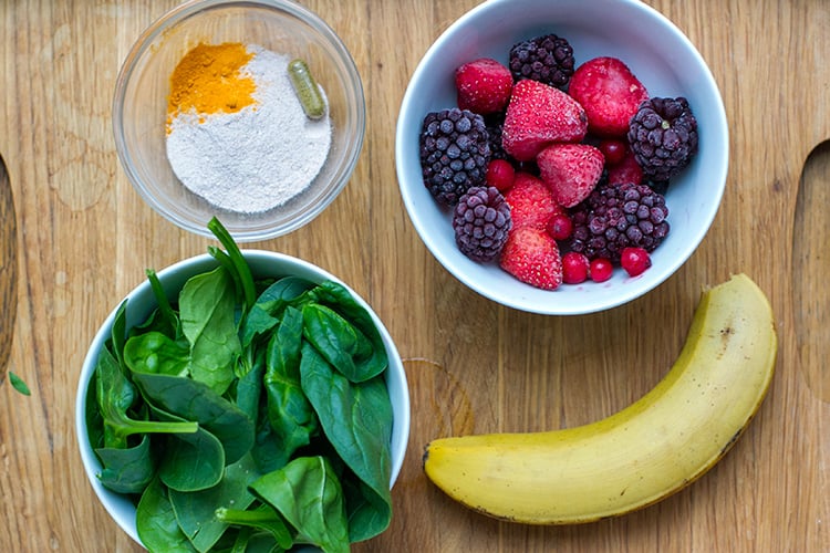 Beaty and Anti-Ageing Smoothie Ingredients