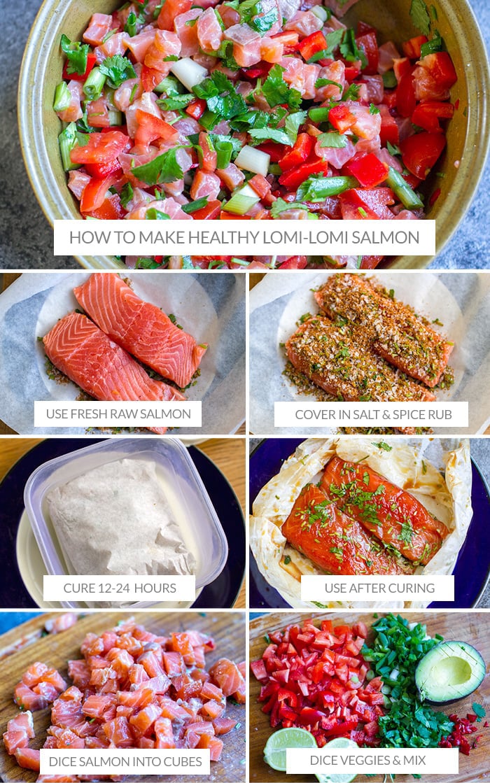 How to Make Lomi Lomi Salmon Salad