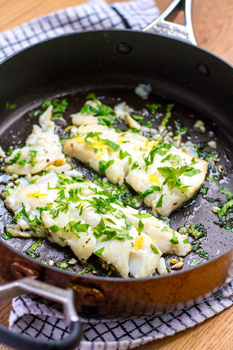 Parsley Garlic Cod Recipe