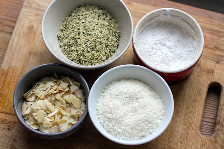 Paleo Anzac biscuits ingredients