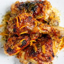 Sticky marmalade chicken