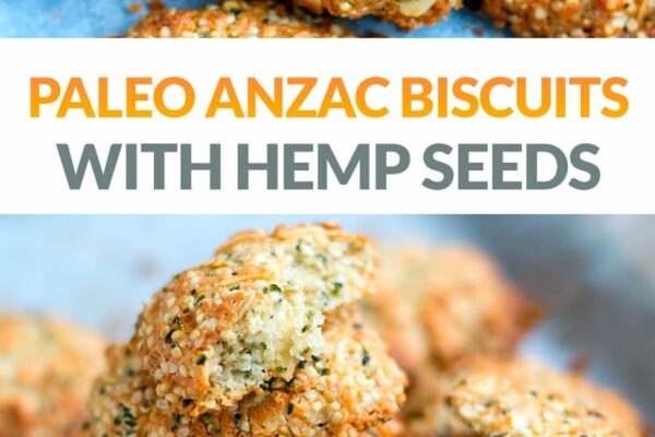 Paleo Anzac Biscuits With Hemp Seeds